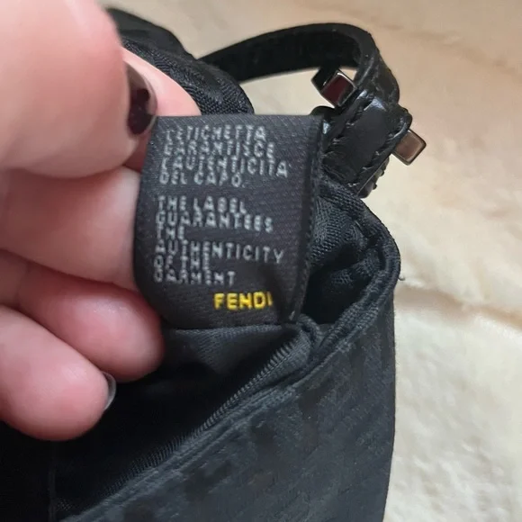 Fendi Shoulder Bag with Black/Silver Buckle. Make me an offer!:-) - Picture 7 of 10